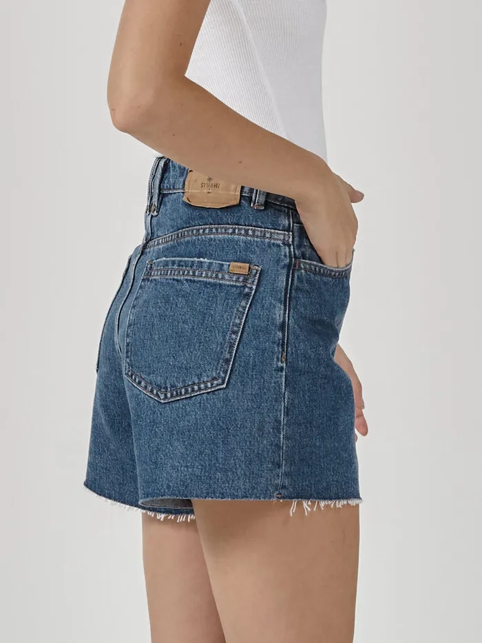 Womens Erica Short Highway Blue Thrills Denim Shorts