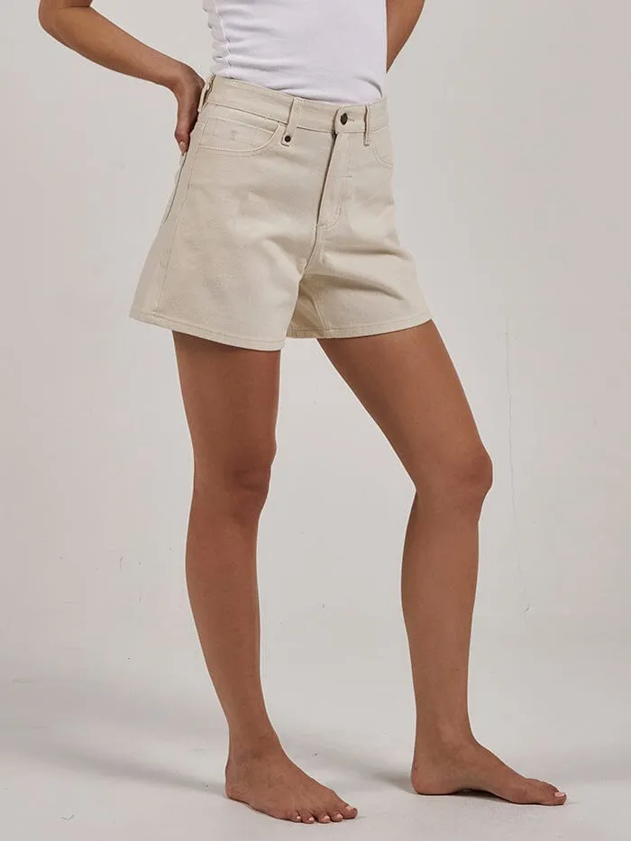 Womens Khloe Short Heritage White Thrills Denim Shorts