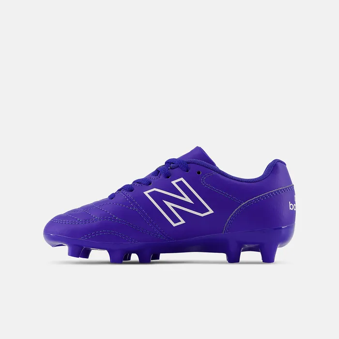 442 V2 ACADEMY JNR FG Uv Blue with White Cleats New Balance Kids