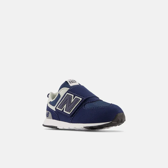 574 NEWB Hook and Loop NB Navy with White Kids Size 0 8211 10 New Balance