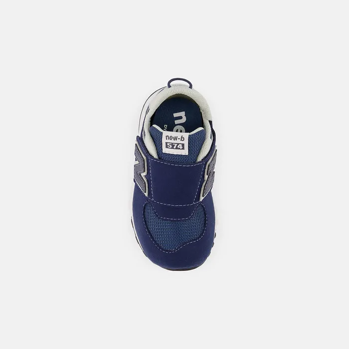 574 NEWB Hook and Loop NB Navy with White Kids Size 0 8211 10 New Balance