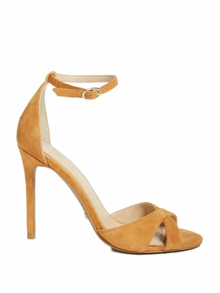 Abiele Leather Stiletto Sandal Mbrn1 Women Heels GUESS Abiele Leather Stiletto Sandal Mbrn1 Women Heels GUESS