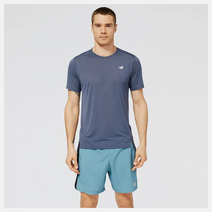 Accelerate Short Sleeve THUNDER Matching Sets New Balance Men