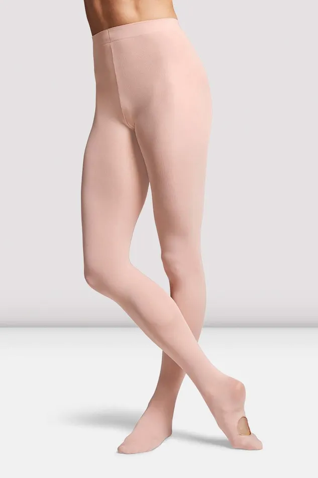 Accessories Bloch Ladies Convertible Tights Pink Tights