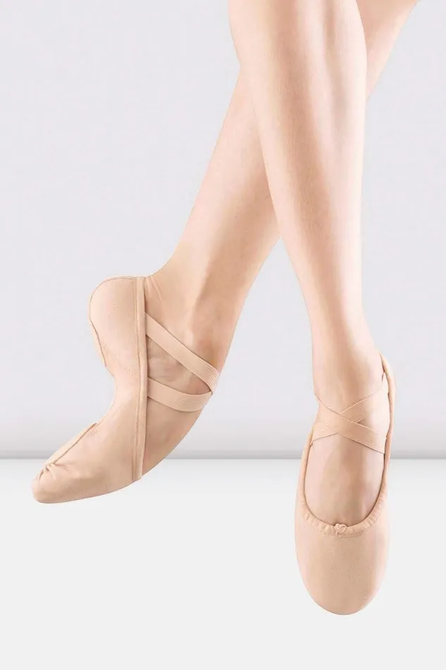Adult Ballet Bloch Ladies Proflex Leather Ballet Shoes Pink Leather