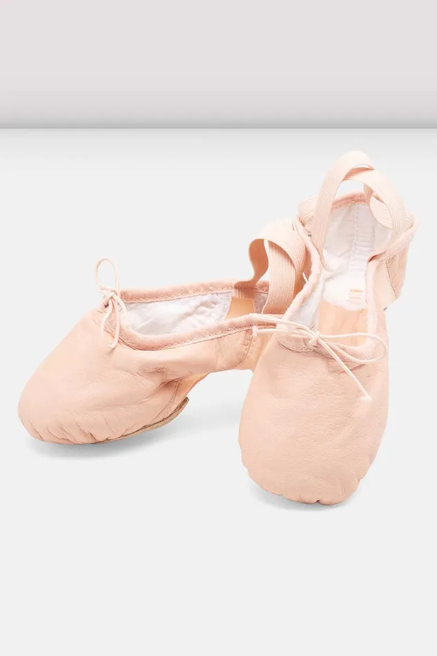 Adult Ballet Bloch Ladies Proflex Leather Ballet Shoes Pink Leather