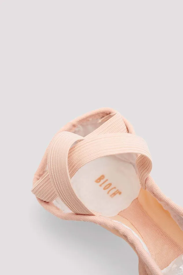 Adult Ballet Bloch Ladies Proflex Leather Ballet Shoes Pink Leather