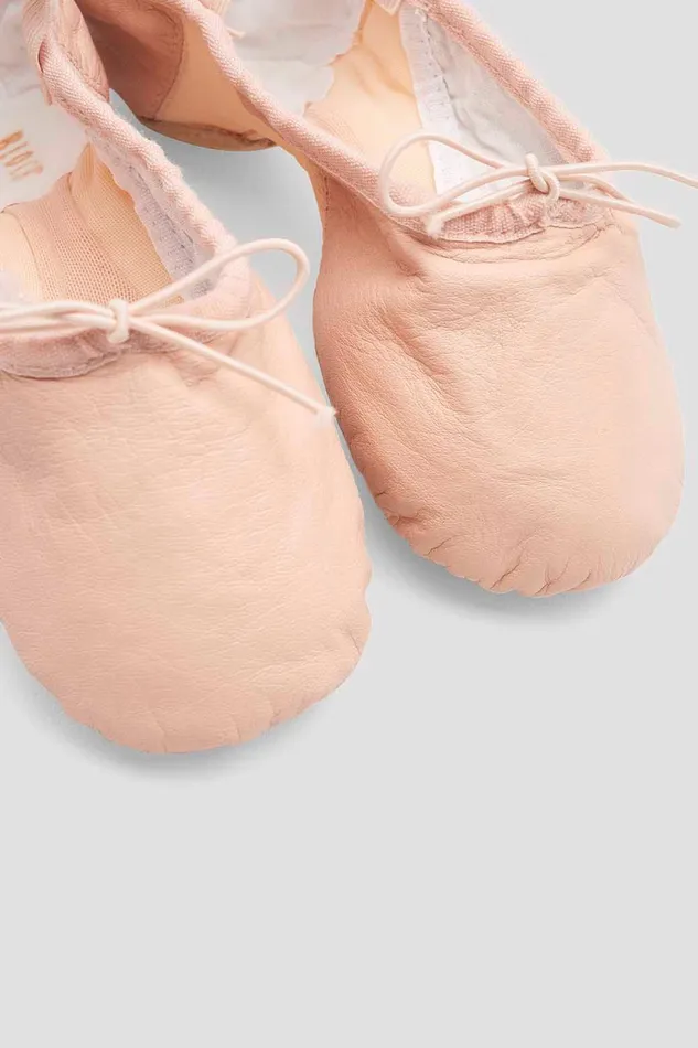 Adult Ballet Bloch Ladies Proflex Leather Ballet Shoes Pink Leather