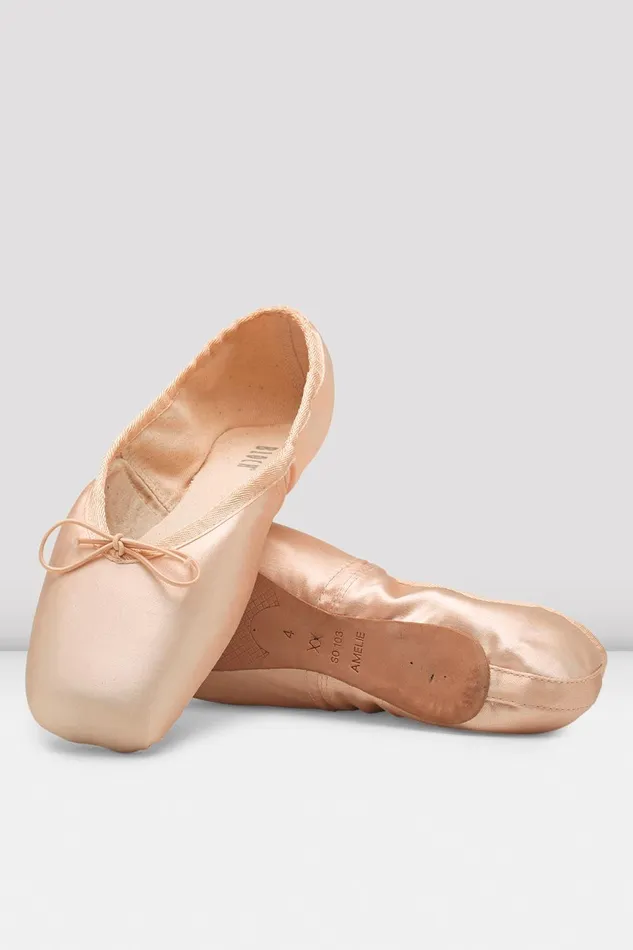 Adult Bloch Amelie Pointe Shoes Pink Satin Pointe