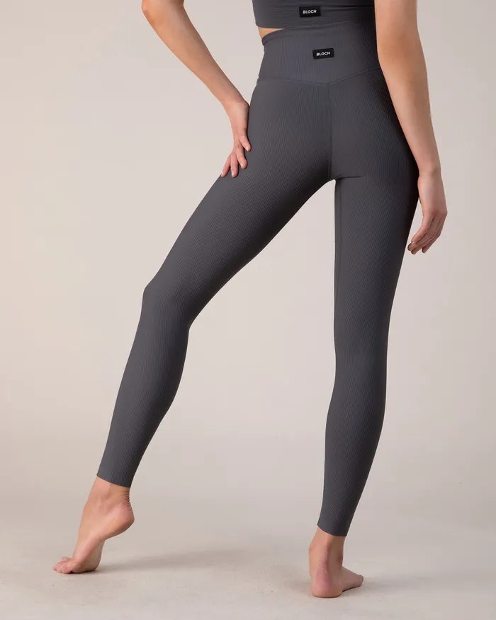 Adult Bloch Blochrib 78 Length Legging Anthracite Leggings