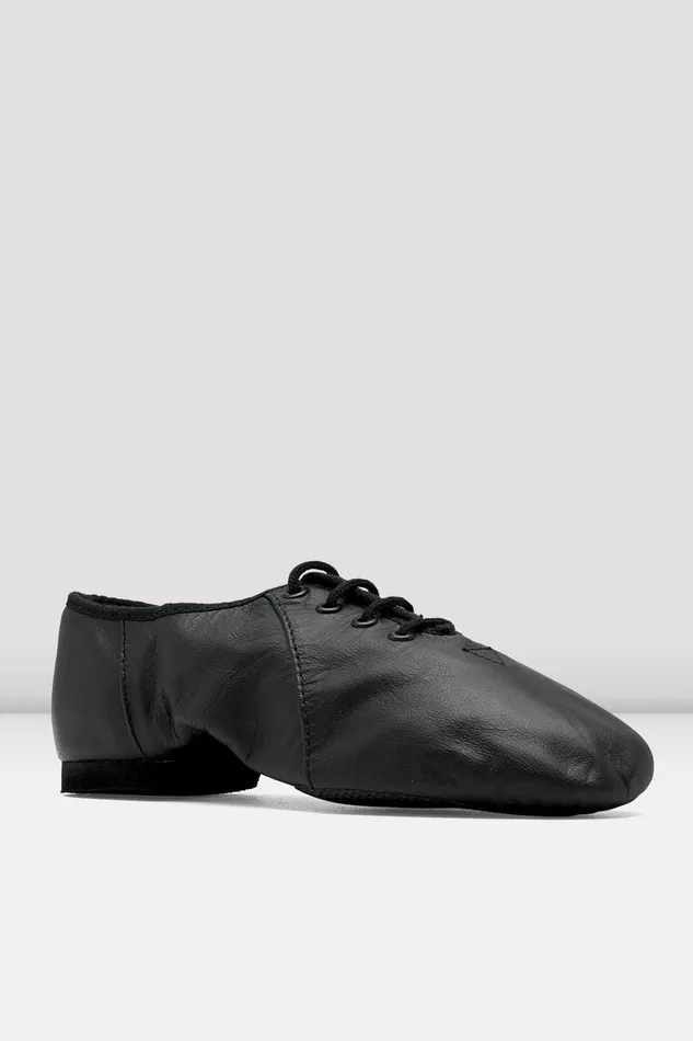 Adult Bloch Ladies Jazzsoft Leather Jazz Shoes Black Leather Jazz