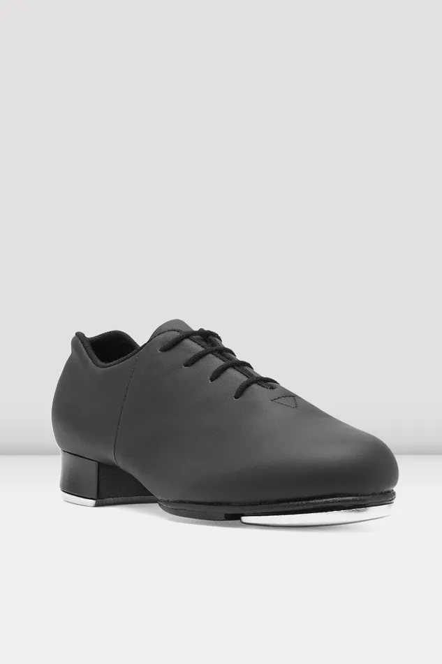 Adult Bloch Ladies TapFlex Leather Tap Shoes Black Leather Tap