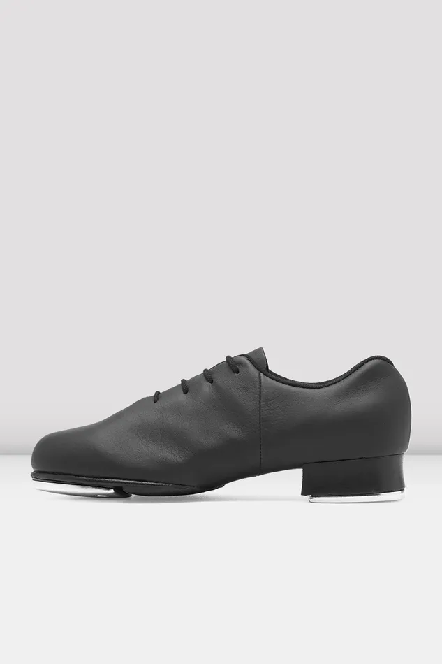Adult Bloch Ladies TapFlex Leather Tap Shoes Black Leather Tap