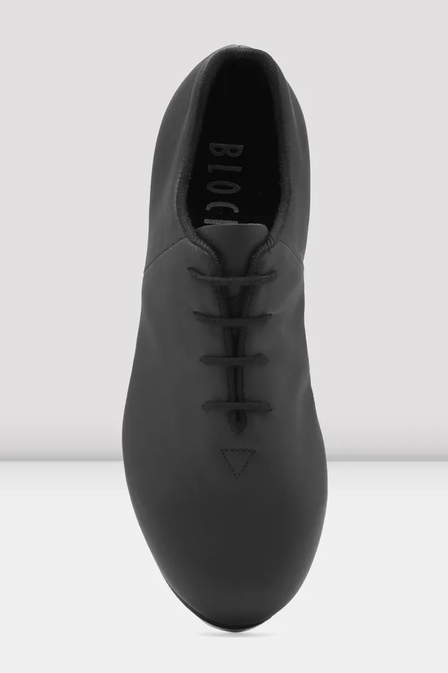 Adult Bloch Ladies TapFlex Leather Tap Shoes Black Leather Tap