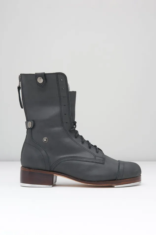 Adult City Tap Boot Black Leather Adult Tap Bloch