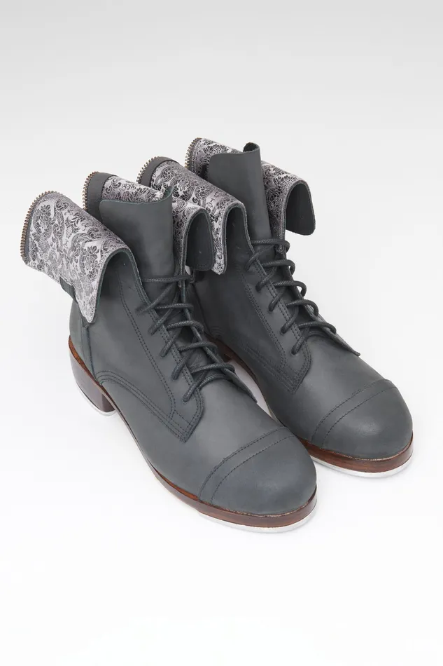 Adult City Tap Boot Black Leather Adult Tap Bloch