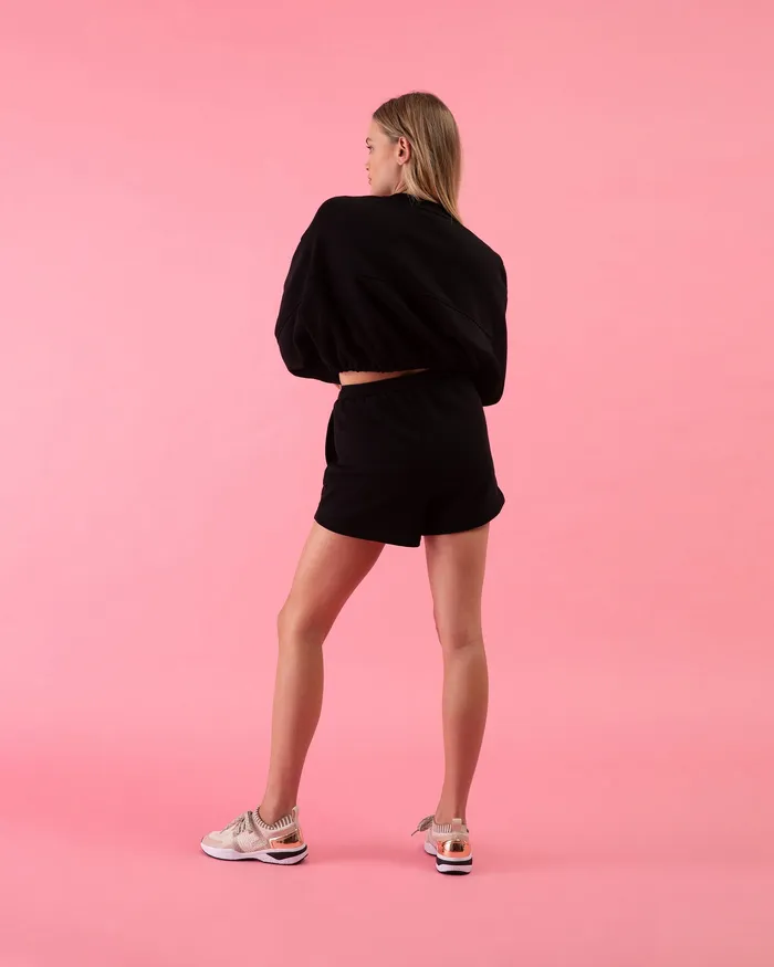 Adult Shorts Bloch Bloch Play 80s Sweat Short Graphite