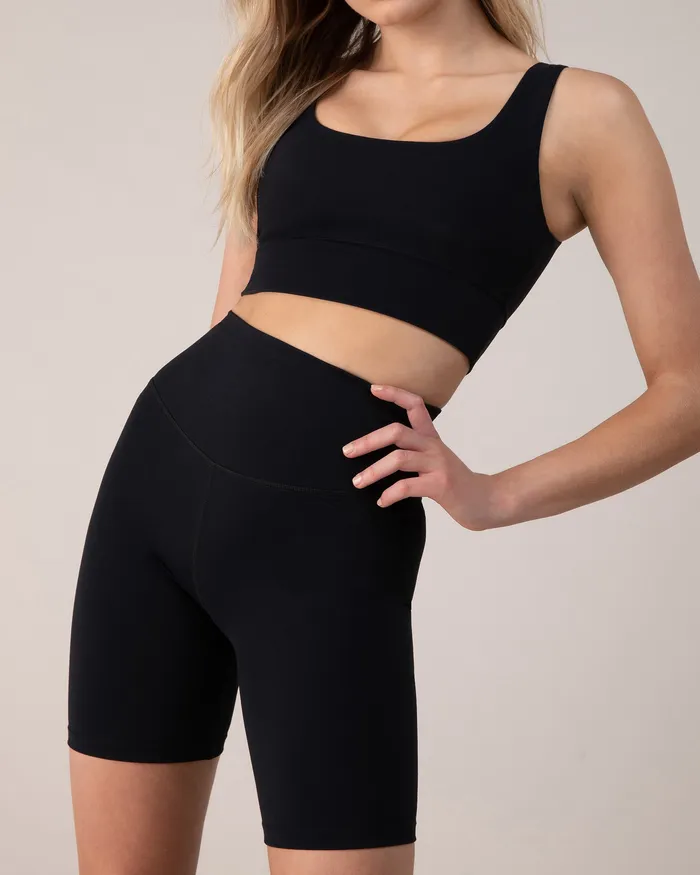 Adult Shorts Bloch Blocheverhold 8 Inch Short Ebony