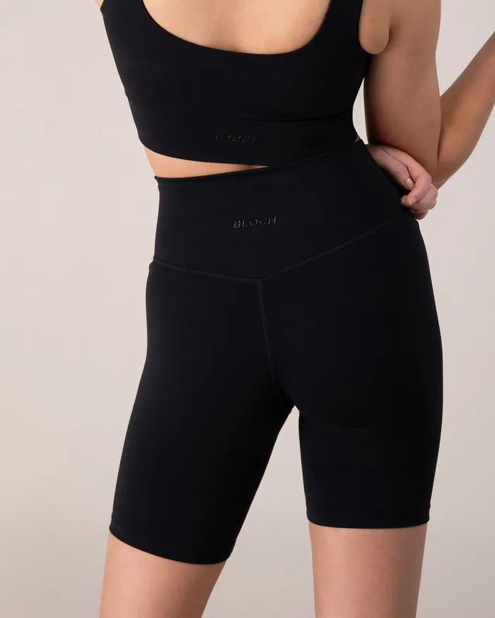 Adult Shorts Bloch Blocheverhold 8 Inch Short Ebony