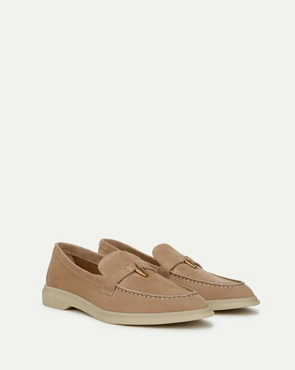 Ailey Suede Loafer Sand Women Veronica Beard Shoes Ailey Suede Loafer Sand Women Veronica Beard Shoes