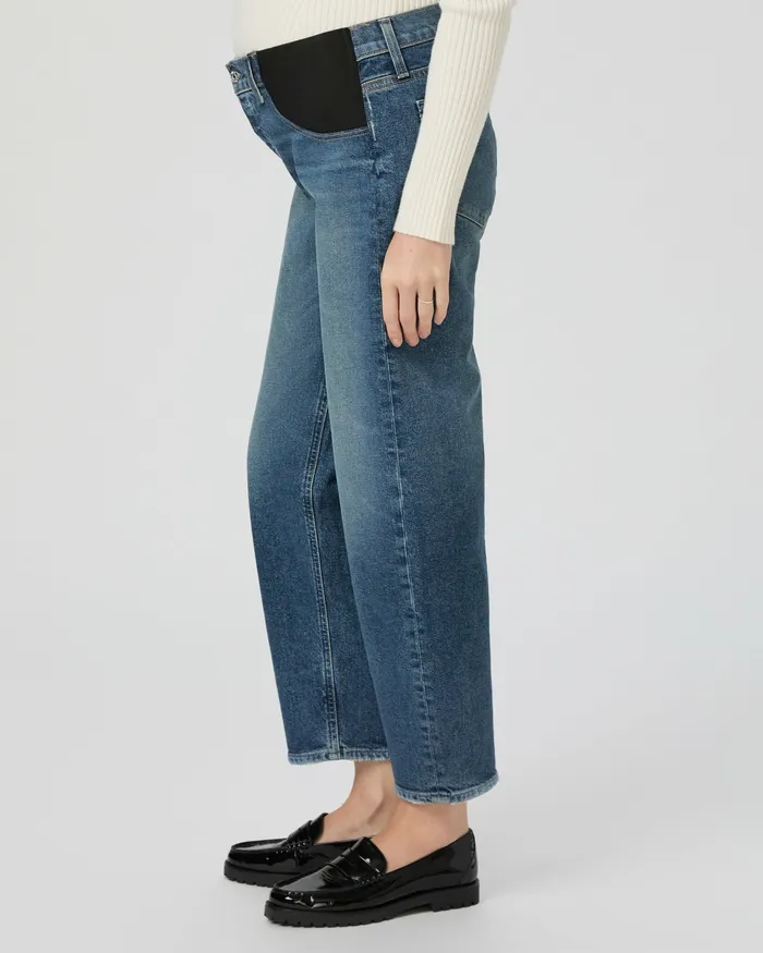 Alexis Maternity Barrel Leg Jean 8211 Lovejoy Distressed Women Barrel Leg PAIGE Alexis Maternity Barrel Leg Jean 8211 Lovejoy Distressed Women Barrel Leg PAIGE