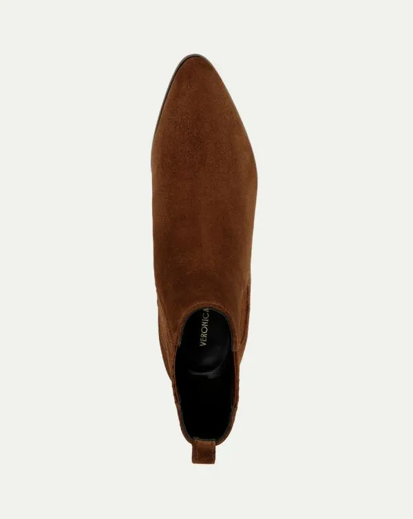 Alina Suede Bootie Cedar Women Veronica Beard Shoes Alina Suede Bootie Cedar Women Veronica Beard Shoes