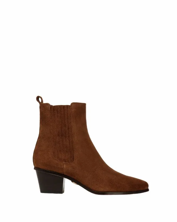 Alina Suede Bootie Cedar Women Veronica Beard Shoes Alina Suede Bootie Cedar Women Veronica Beard Shoes