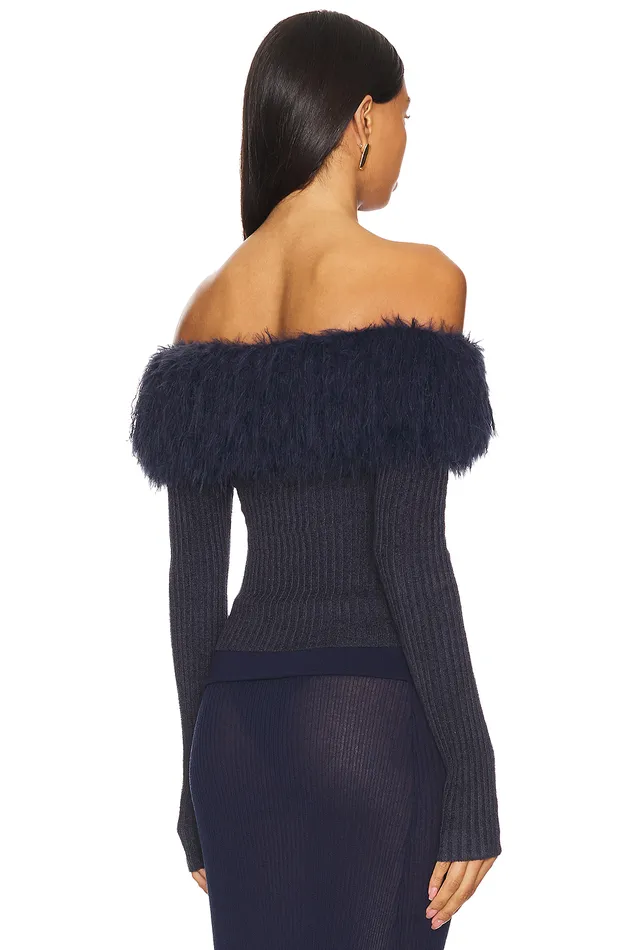 Analee Sweater Navy Women Lovers and Friends Sweaters and Knits Analee Sweater Navy Women Lovers and Friends Sweaters and Knits