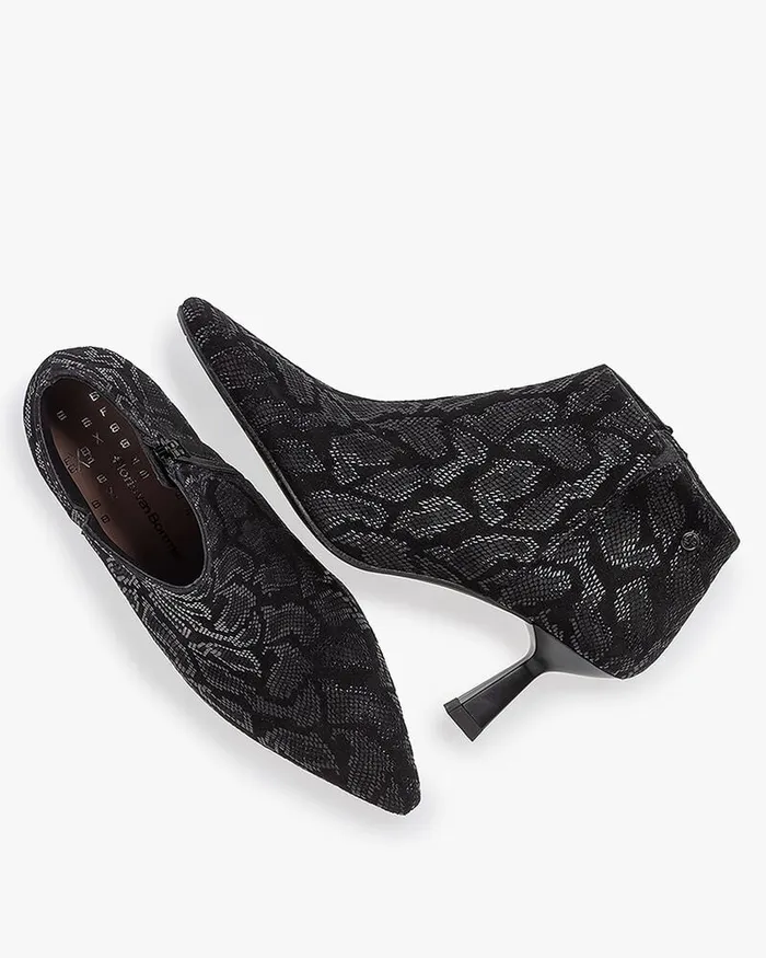 Ankle Boots Women Floris Van Bommel Pointi 0402 Printedleather