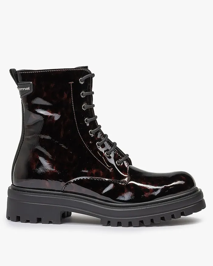 Ankle Boots Women Floris Van Bommel Wonki 0417 Patentleather
