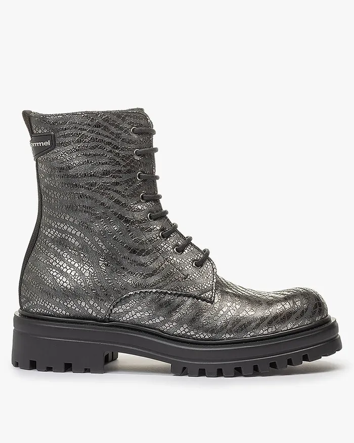 Ankle Boots Women Floris Van Bommel Wonki 0418 Metallicprint
