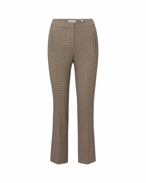 Arte Houndstooth Pant Sandandblack Women Veronica Beard Pants Arte Houndstooth Pant Sandandblack Women Veronica Beard Pants