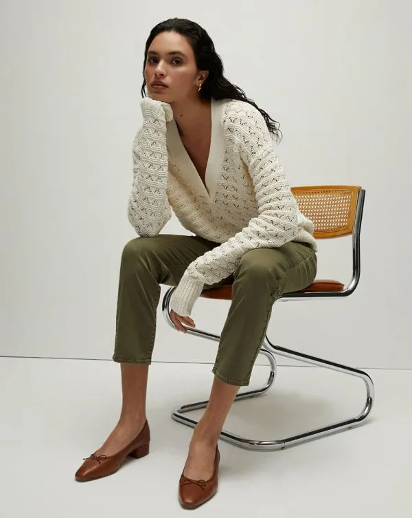 Arya StraightLeg Pant Army Women Veronica Beard Pants Arya StraightLeg Pant Army Women Veronica Beard Pants