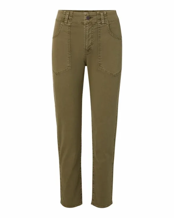 Arya StraightLeg Pant Army Women Veronica Beard Pants Arya StraightLeg Pant Army Women Veronica Beard Pants