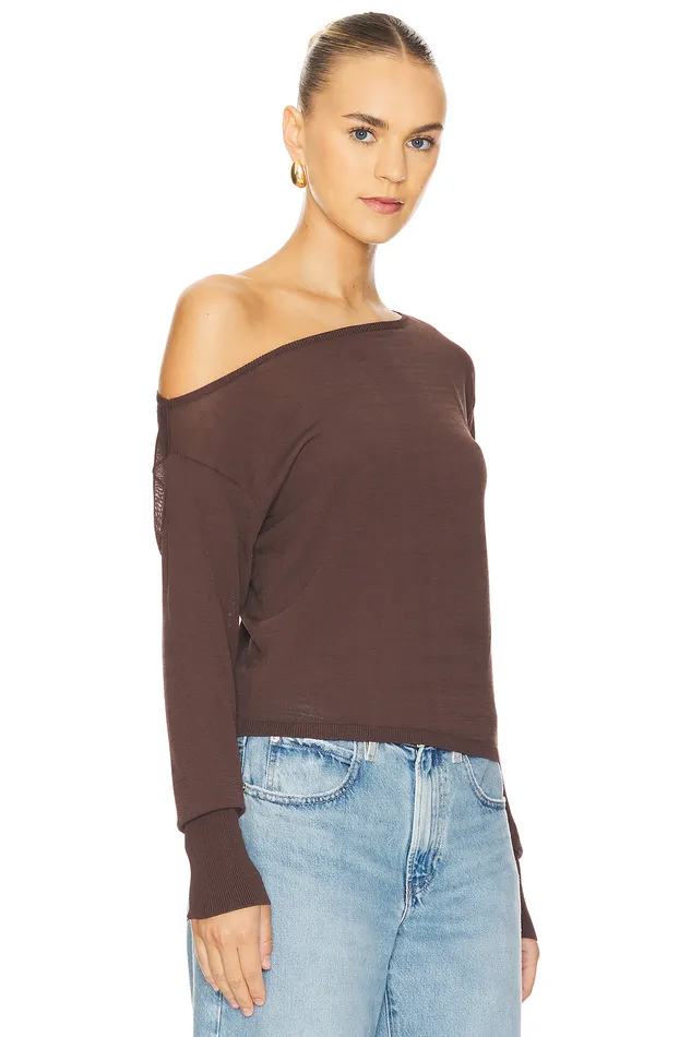 Ashton Top Brown Women Lovers and Friends Tops