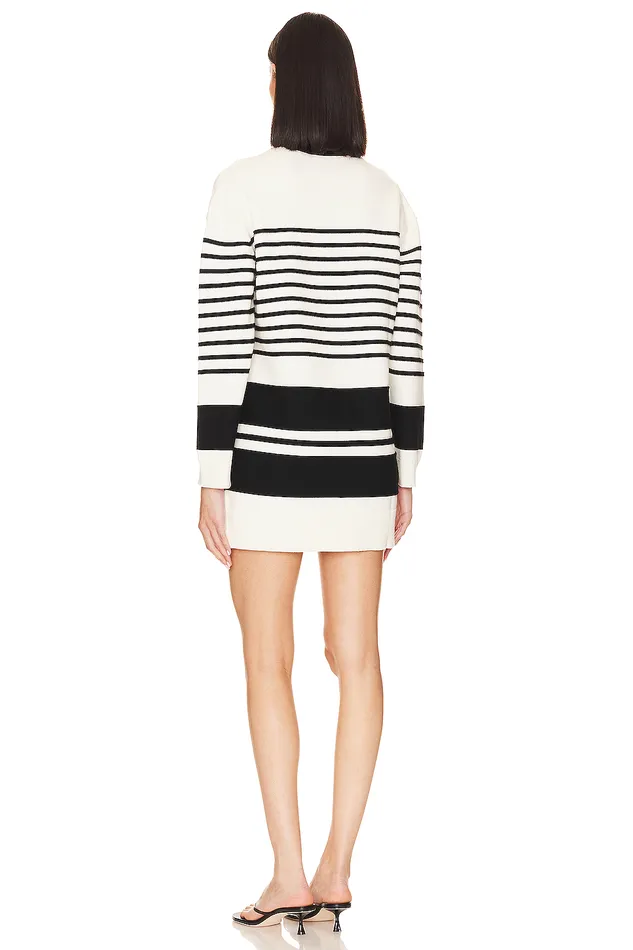 Aurora Sweater Dress Black And White Women Lovers and Friends Sweaters and Knits Aurora Sweater Dress Black And White Women Lovers and Friends Sweaters and Knits