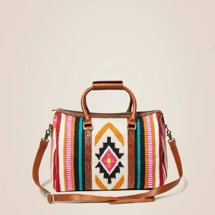 Bags and Wallets Women Ariat Rug Woven Duffel Multi