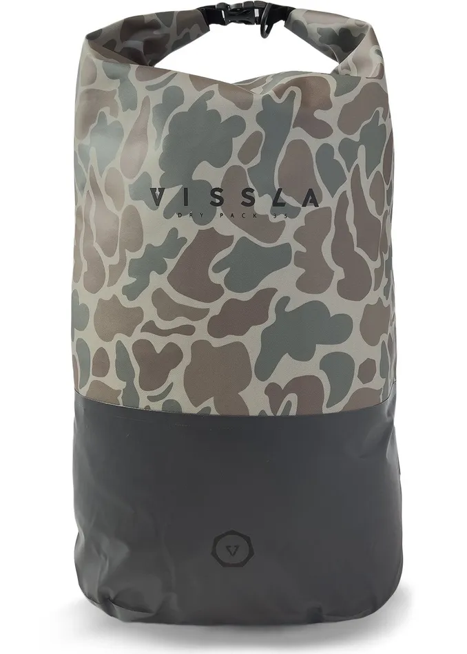 Bags Men 7 Seas 35L Dry Backpack Camo Vissla