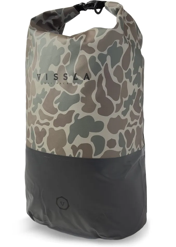 Bags Men 7 Seas 35L Dry Backpack Camo Vissla