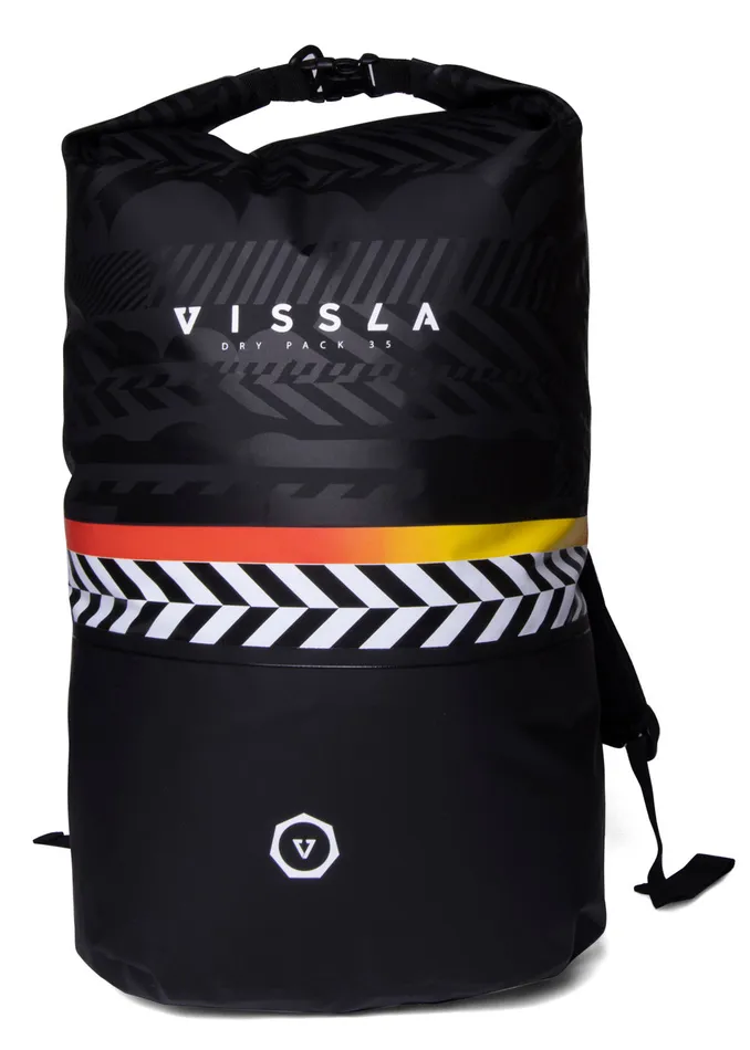 Bags Men Vissla 7 Seas 35L Dry Backpack Black