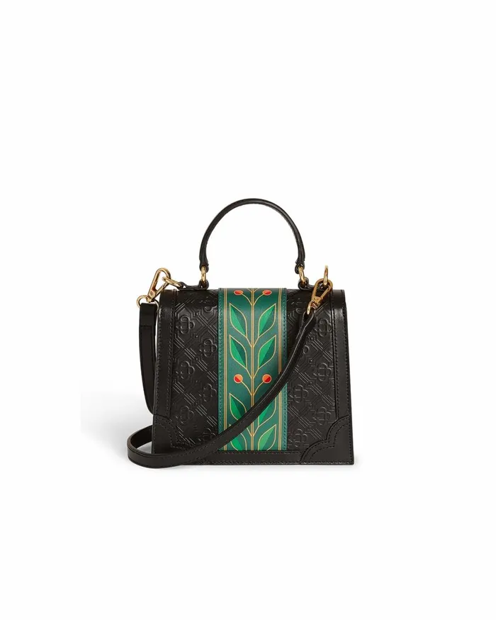 Bags MenWomen Casablanca Paris Black Laurel Mini Jeanne Bag Bags MenWomen Casablanca Paris Black Laurel Mini Jeanne Bag