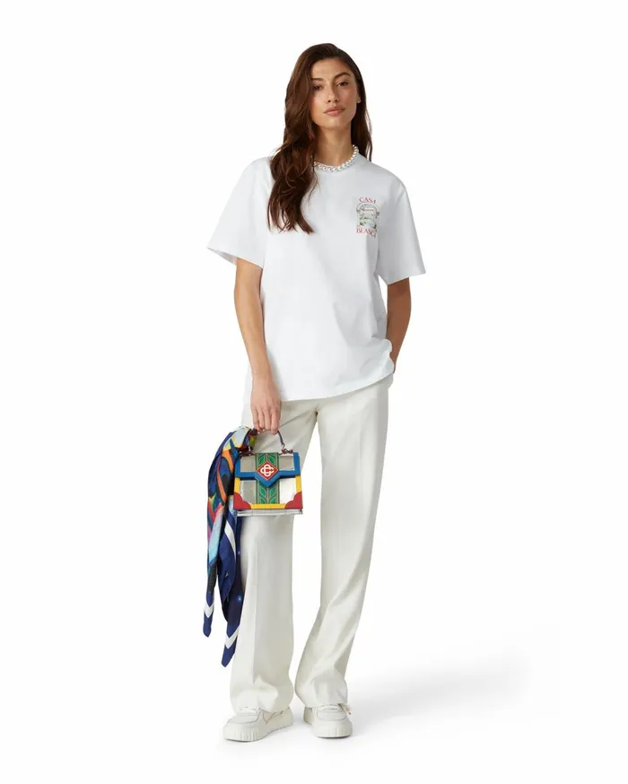 Bags MenWomen Casablanca Paris Chrome Laurel Mini Jeanne Bag