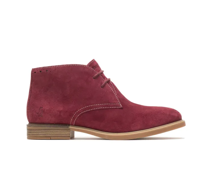 Bailey Chukka Boot Cordovan Suede Boots Hush Puppies Women
