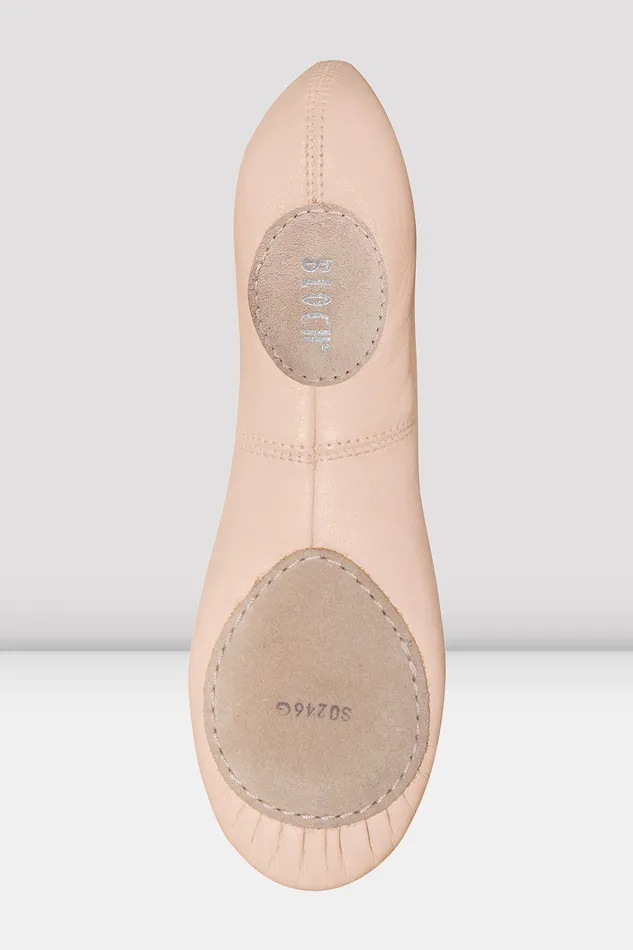 Ballet Children Bloch Childrens Odette Leather Ballet Shoes Theatrical Pink Leather