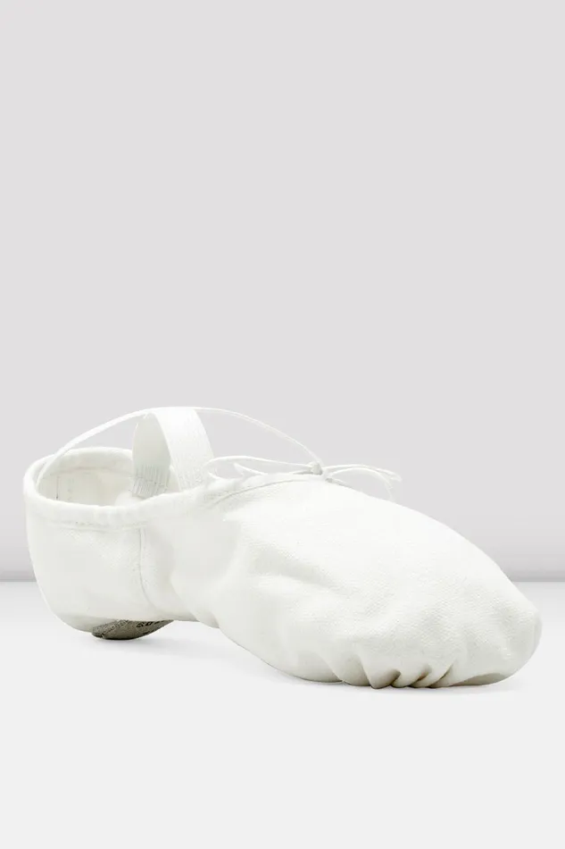 Ballet Mens Pump Canvas Ballet Shoes White Canvas Bloch Adult