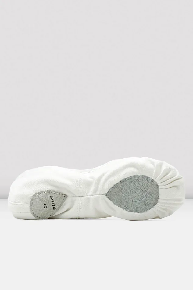 Ballet Mens Pump Canvas Ballet Shoes White Canvas Bloch Adult