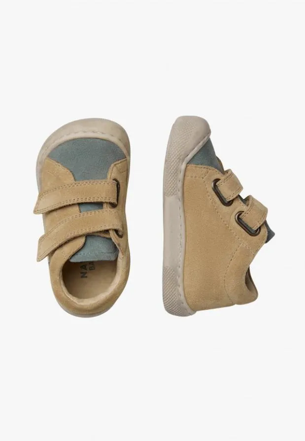 Barefoot Kids Naturino BAREFOOT AMUR VL Beigesage Barefoot Kids Naturino BAREFOOT AMUR VL Beigesage