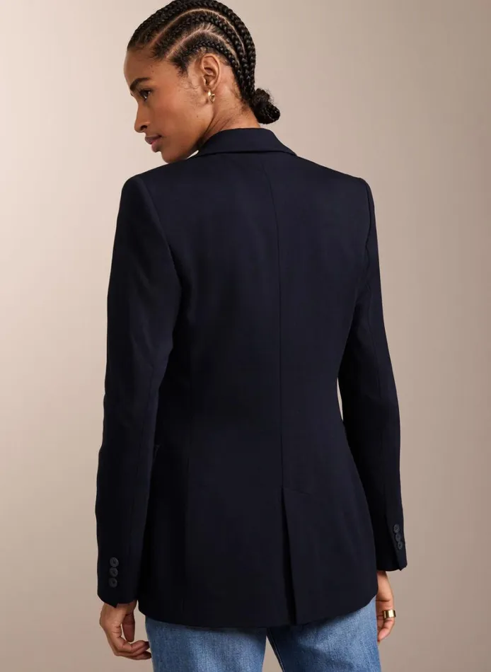 Baukjen Alanis Ponte Blazer Classic Navy Clothing