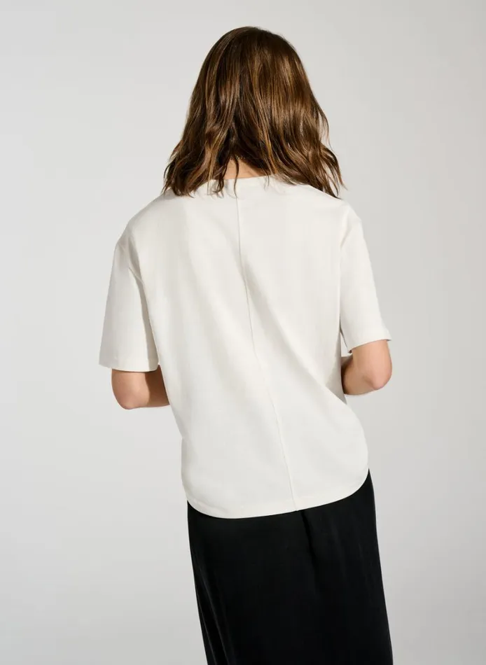 Baukjen BaukjenEssentialsCottonElevated Tee Pure White Clothing