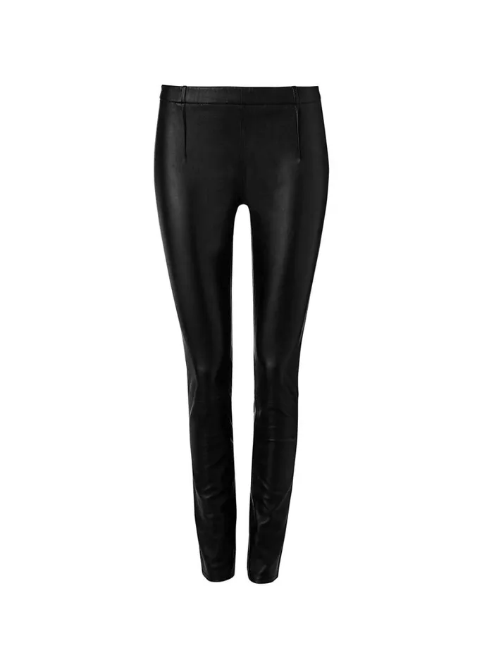 Baukjen Liv Leather Leggings Caviar Black Clothing